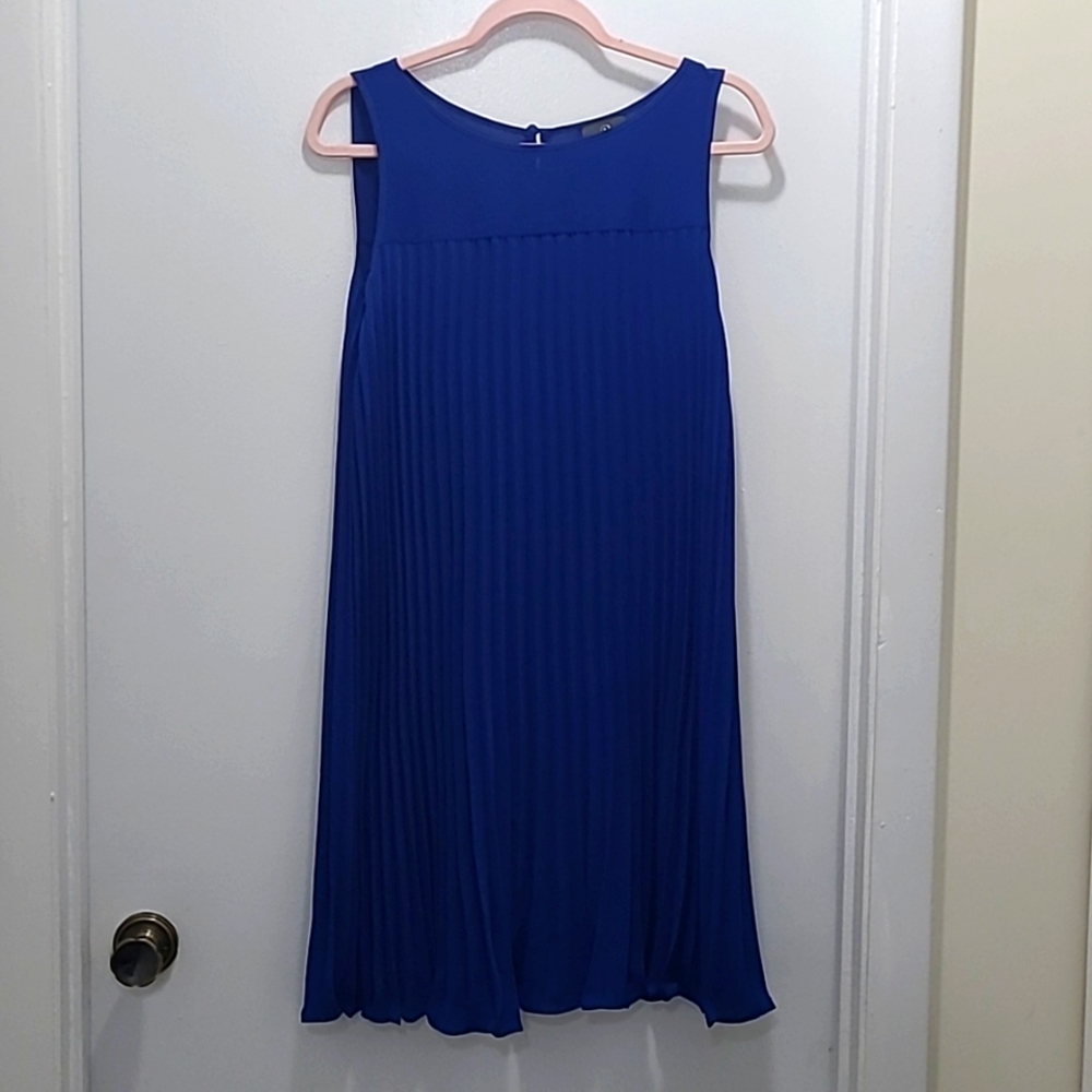 Pleated A-line Dress